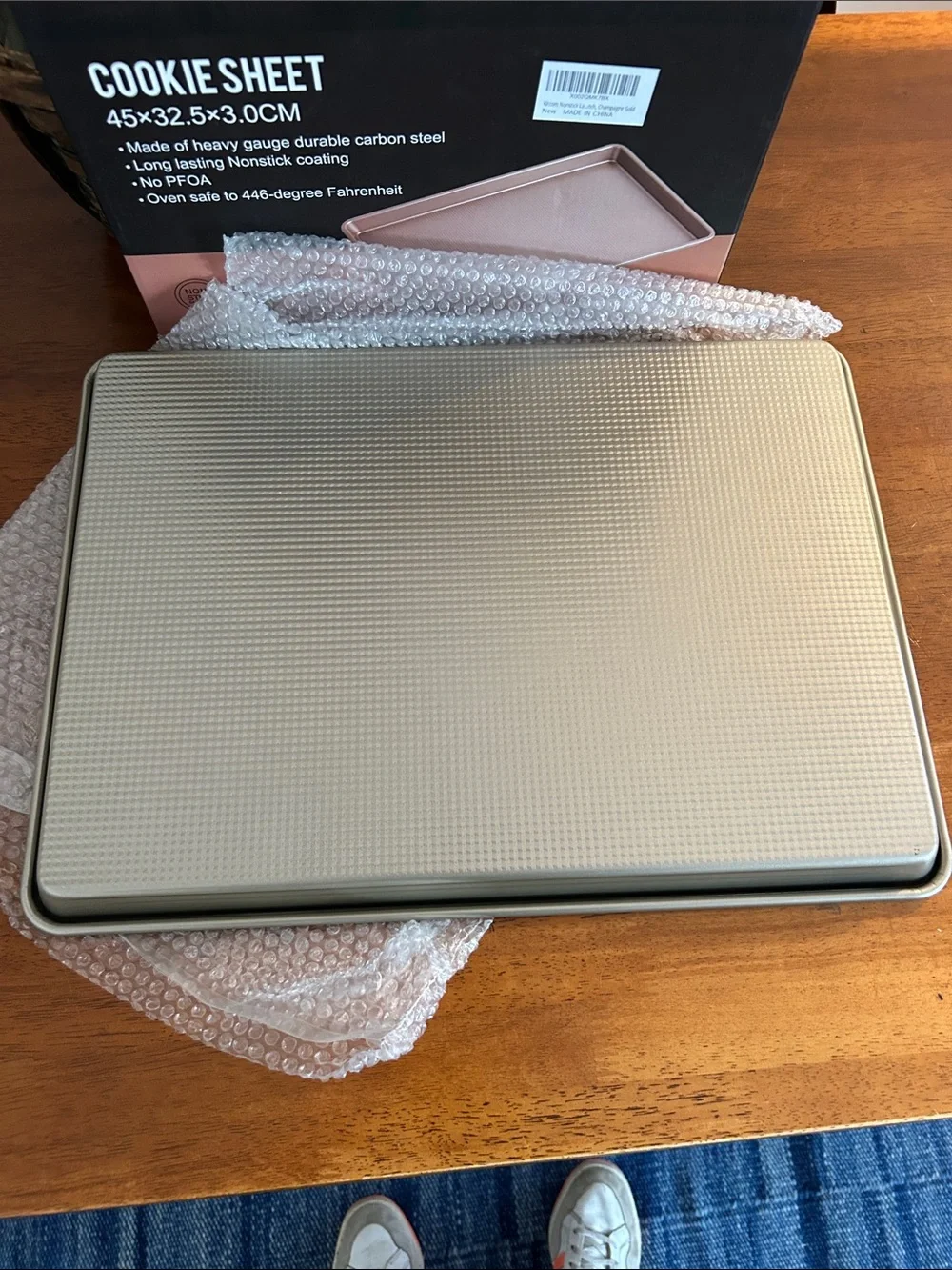 Large Nonstick Baking Pan - Gray